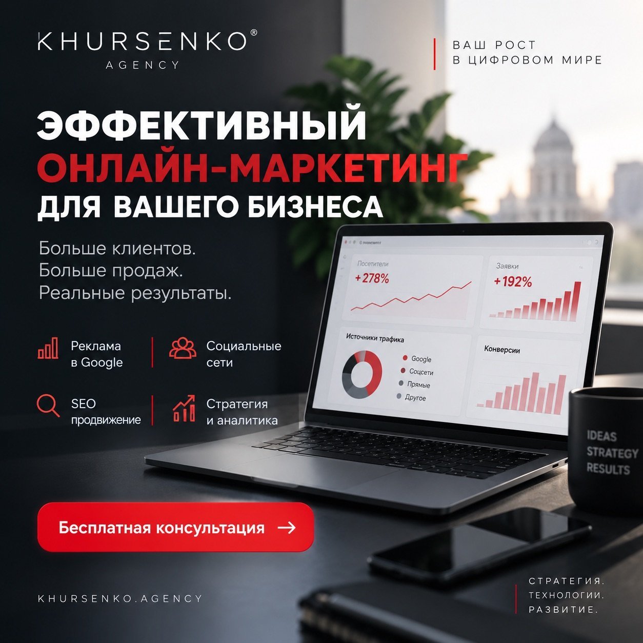 Комплексный маркетинг для развития бизнеса